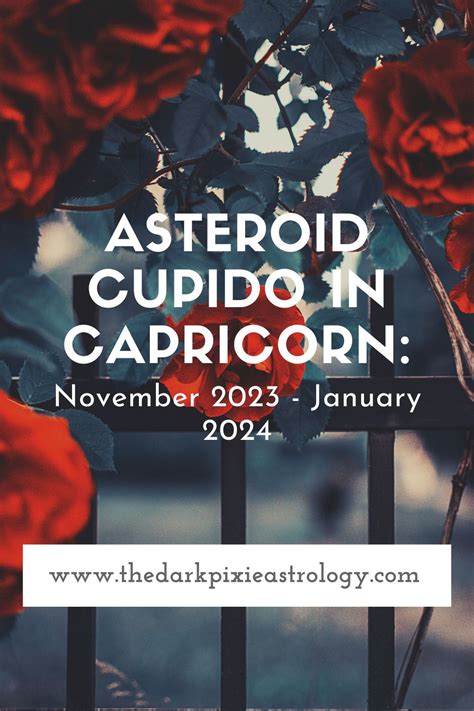 January 1959, to January 1962 December 1929, to November 1932 During these periods, the planet Saturn was in the sign of <strong>Capricorn</strong>, the last of the earth signs. . Born asteroid in capricorn